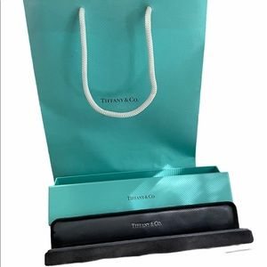 Authentic Tiffany bracelet case with box and bag